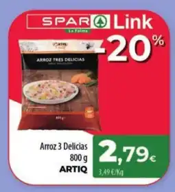 Spar La Palma ARTIQ Arroz 3 Delicias oferta