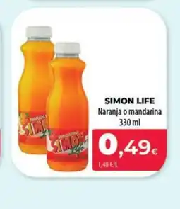 Spar La Palma SIMON LIFE Naranja o mandarina oferta