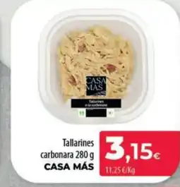 Spar La Palma CASA MÁS Tallarines carbonara oferta