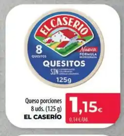 Spar La Palma EL CASERÍO Queso porciones oferta