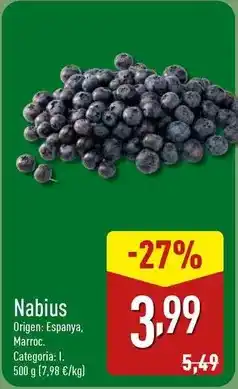 ALDI Origen - nabius oferta