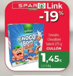 Spar La Palma GULLÓN Cereales ChocoBom Splash oferta