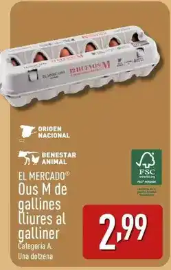ALDI Origen - ous m de gallines oferta