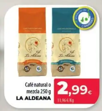 Spar La Palma LA ALDEANA Café natural o mezcla oferta