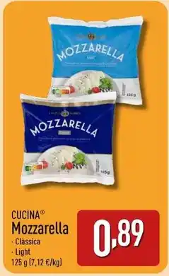 ALDI La cuina - mozzarella oferta