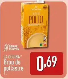 ALDI La cocinera - brou de pollastre oferta