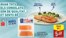 ALDI Aldi - filets de salmo oferta