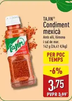 ALDI Tajin - condiment mexica oferta