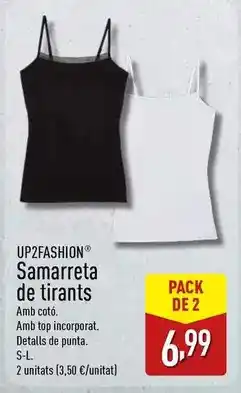 ALDI Up fashion - samarreta de tirants oferta