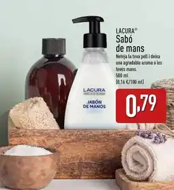 ALDI Lacura - sabó de mans oferta