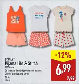 ALDI Disney - pijama lilo & stitch oferta