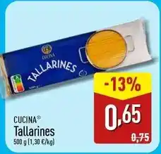 ALDI La cuina - tallarines oferta