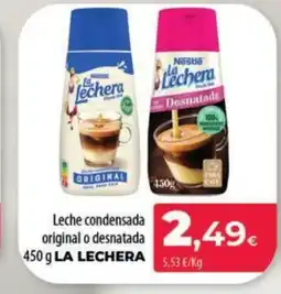 Spar La Palma LA LECHERA Leche condensada original o desnatada oferta