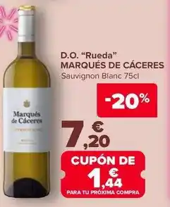 Marqués de cáceres - d.o rueda