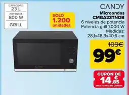 Carrefour Candy - microondas cmga23tndb oferta