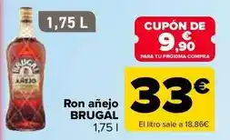 Carrefour Brugal - ron añejo oferta