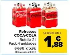Carrefour Coca-cola - refrescos oferta