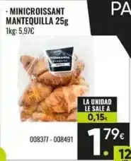 Family Cash Minicroissant mantequilla oferta
