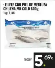 Family Cash Filete con piel de merluza chilena mr cold oferta