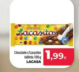 Spar La Palma LACASA Chocolate c/Lacasitos tableta oferta