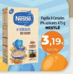 Spar La Palma NESTLÉ Papilla 8 Cereales 0% azúcares oferta