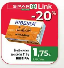 Spar La Palma RIBEIRA Mejillones en escabeche oferta