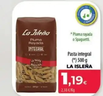 Spar La Palma LA ISLEÑA Pasta integral oferta