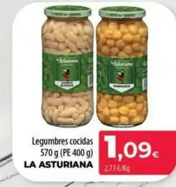 Spar La Palma LA ASTURIANA Legumbres cocidas oferta