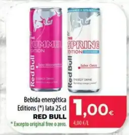 Spar La Palma RED BULL Bebida energética Editions oferta