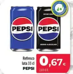 Spar La Palma PEPSI Refresco lata oferta