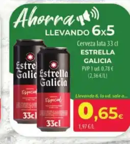 Spar La Palma ESTRELLA GALICIA Cerveza lata oferta
