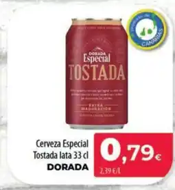Spar La Palma DORADA Cerveza Especial Tostada lata oferta