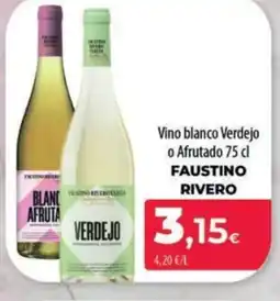 Spar La Palma FAUSTINO RIVERO Vino blanco Verdejo o Afrutado oferta