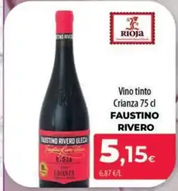 Spar La Palma FAUSTINO RIVERO Vino tinto Crianza oferta
