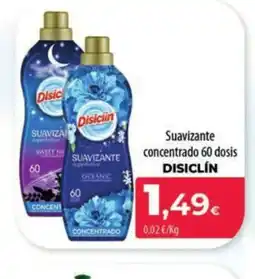 Spar La Palma DISICLÍN Suavizante concentrado 60 dosis oferta