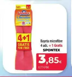 Spar La Palma SPONTEX Bayeta microfibre oferta