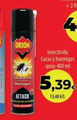 Spar La Palma Insecticida Cucas y hormigas spray oferta