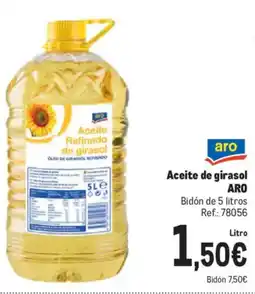 Makro ARO Aceite de girasol oferta