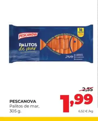 Alimerka PESCANOVA Palitos de mar oferta
