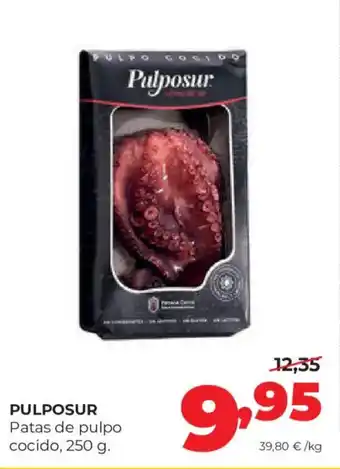 Alimerka PULPOSUR Patas de pulpo cocido oferta