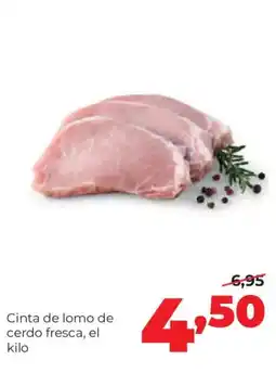 Alimerka Cinta de lomo de cerdo fresca oferta