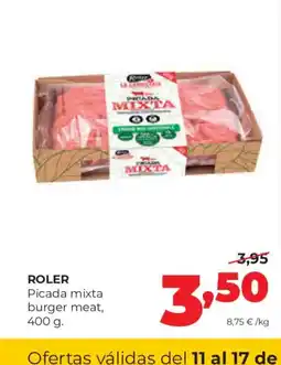Alimerka ROLER Picada mixta burger meat oferta