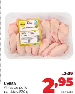 Alimerka UVESA Alitas de pollo partidas oferta