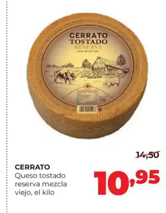 Alimerka CERRATO Queso tostado reserva mezcla viejo oferta