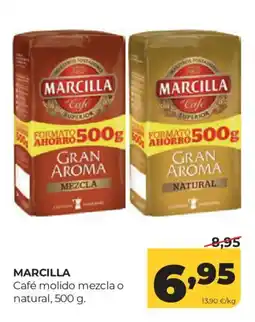 Alimerka MARCILLA Café molido mezcla o natural oferta