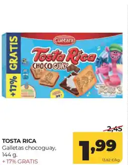 Alimerka TOSTA RICA Galletas chocoguay oferta