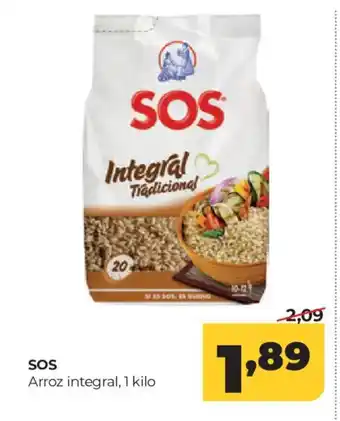 Alimerka SOS Arroz integral oferta