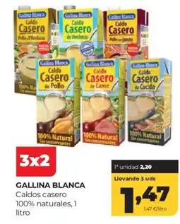 Alimerka GALLINA BLANCA Caldos casero 100% naturales oferta
