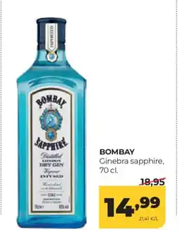 Alimerka BOMBAY SAPPHIRE Ginebra oferta