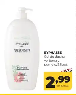 Alimerka BYPHASSE Gel de ducha verbena y pomelo oferta